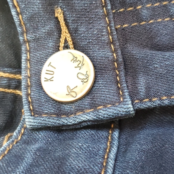 KUT FROM KLOTH DARK BLUE JEANS SIZE 6 - Picture 3 of 10